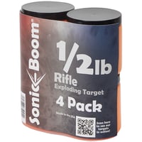 Sonic Boom Exploding Rifle Targets  br  1/2 lb. 4 pk. | 091037610911